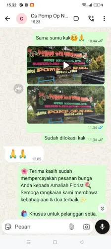 Testimonial Papan Bunga purworejo